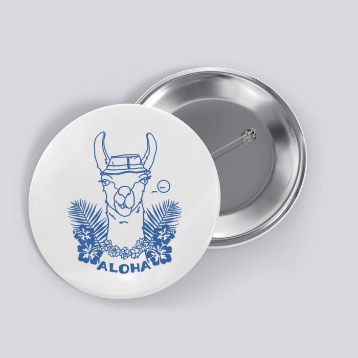 Aloha Llama Button