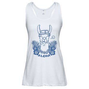 Aloha Llama Ladies Essential Flowy Tank