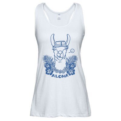 Aloha Llama Ladies Essential Flowy Tank