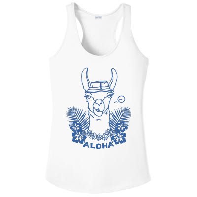 Aloha Llama Ladies PosiCharge Competitor Racerback Tank