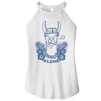 Aloha Llama Women's Perfect Tri Rocker Tank