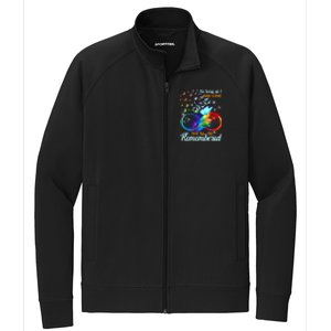 As Long As I Breathe My Mom You'll Be Remembered Rip Mother Gift Stretch Full-Zip Cadet Jacket