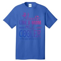 Auntie Like A Mom Only Cooler Novelty Cool Outfit Designs Gift Tall T-Shirt