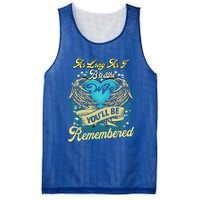 As Long As I Breathe My Wife You'll Be Remembered Memoires Gift Mesh Reversible Basketball Jersey Tank