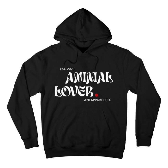 Animal Lover Ani Apparel Co Design Hoodie