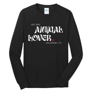 Animal Lover Ani Apparel Co Design Tall Long Sleeve T-Shirt