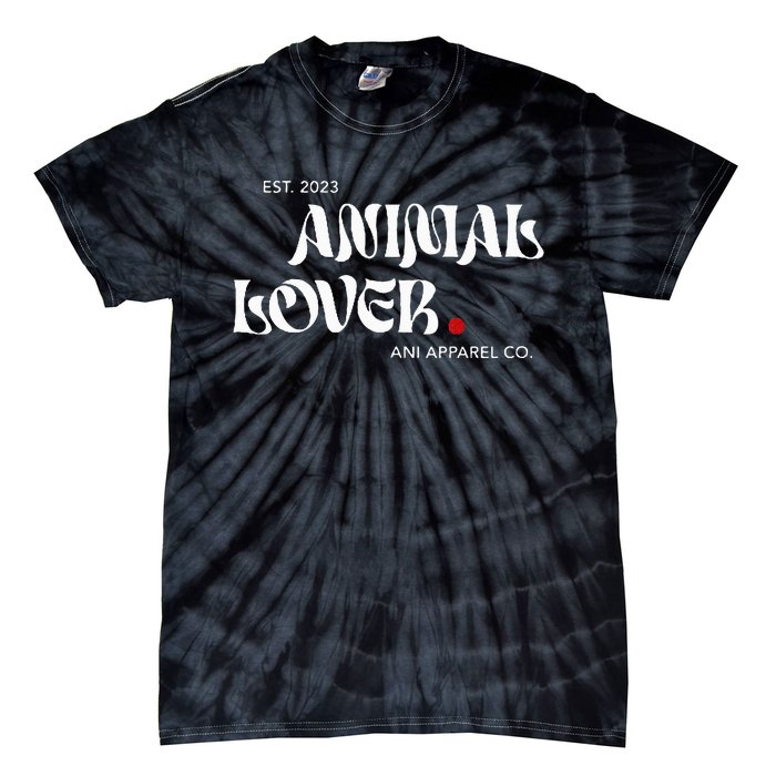 Animal Lover Ani Apparel Co Design Tie-Dye T-Shirt