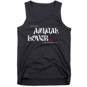 Animal Lover Ani Apparel Co Design Tank Top