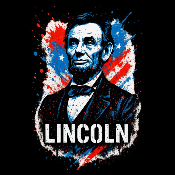 Abraham Lincoln American USA Portrait  Drawstring Bag