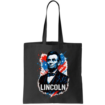 Abraham Lincoln American USA Portrait  Bag