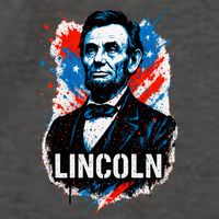 Abraham Lincoln American USA Portrait  Vector Backpack