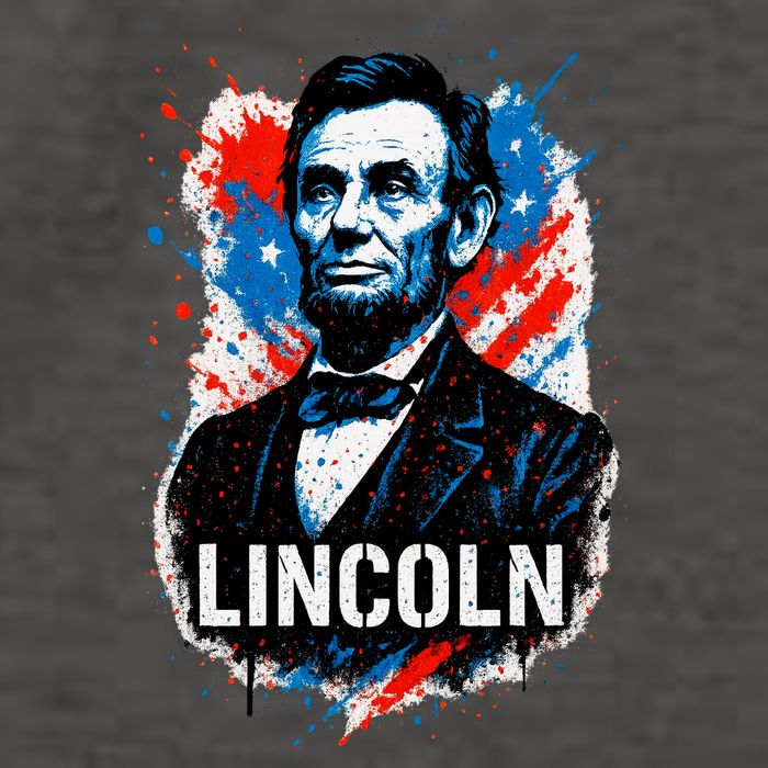Abraham Lincoln American USA Portrait  Vector Backpack