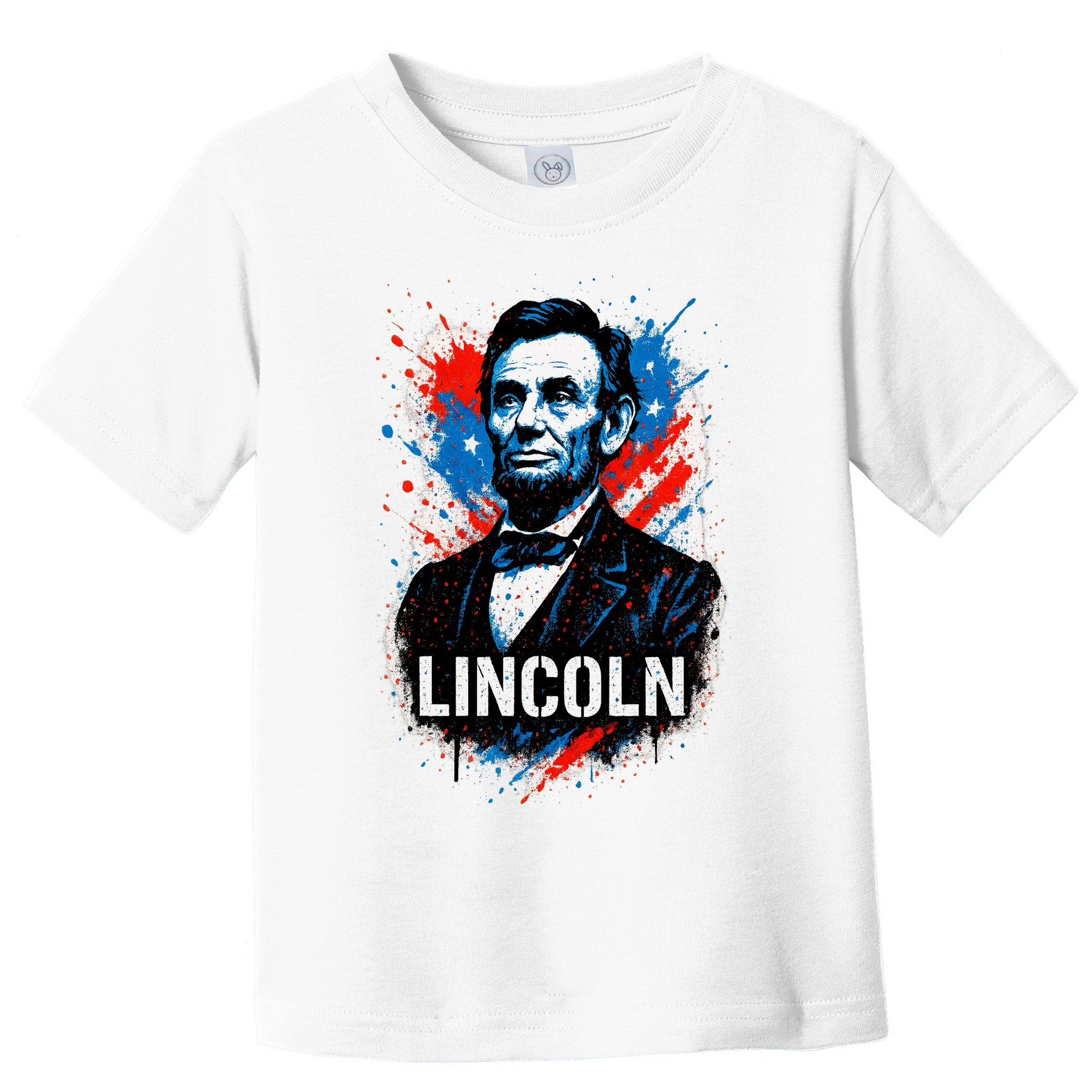 Abraham Lincoln American USA Portrait  Toddler T-Shirt
