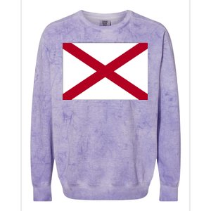 Alabama Flag Colorblast Crewneck Sweatshirt