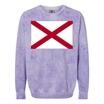 Alabama Flag Colorblast Crewneck Sweatshirt