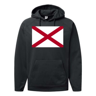 Alabama Flag Performance Fleece Hoodie