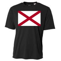 Alabama Flag Cooling Performance Crew T-Shirt