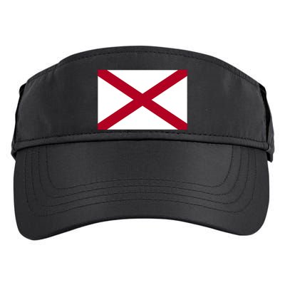 Alabama Flag Adult Drive Performance Visor