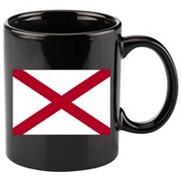 Alabama Flag 11oz C Handle Ceramic Mug