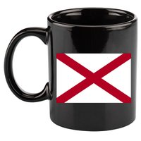 Alabama Flag 11oz C Handle Ceramic Mug