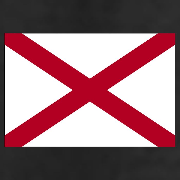 Alabama Flag 11oz C Handle Ceramic Mug