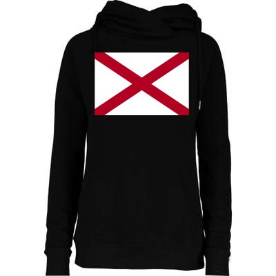 Alabama Flag Womens Funnel Neck Pullover Hood