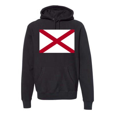 Alabama Flag Premium Hoodie