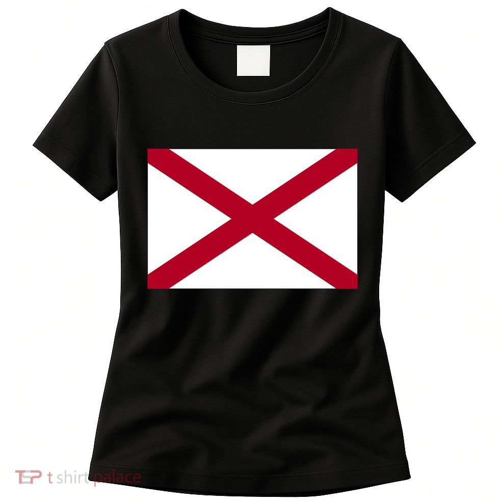 Alabama Flag Womens T-Shirt