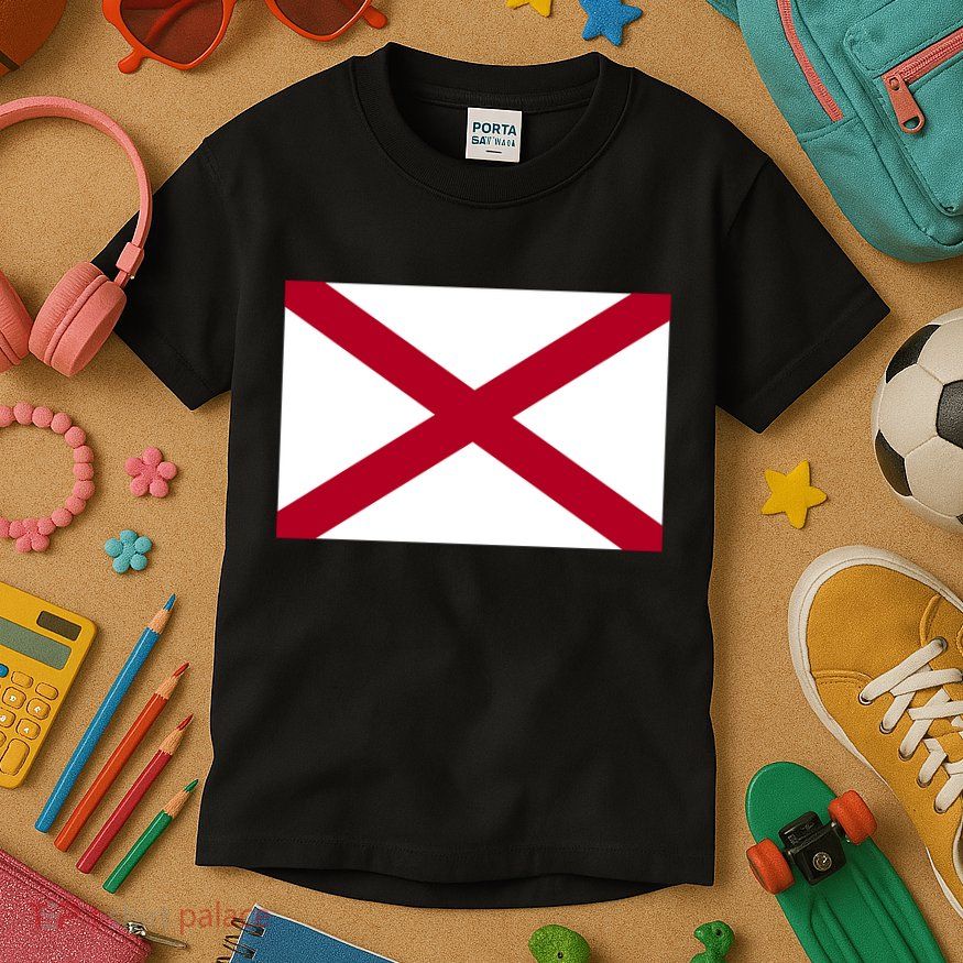 Alabama Flag Kids T-Shirt