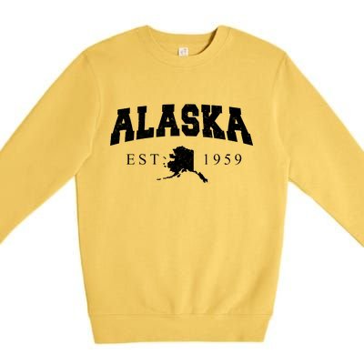 Alaska EST. 1959 Premium Crewneck Sweatshirt