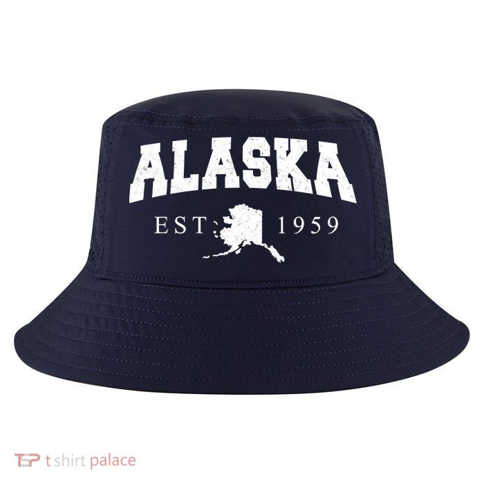 Alaska EST. 1959 Cool Comfort Performance Bucket Hat