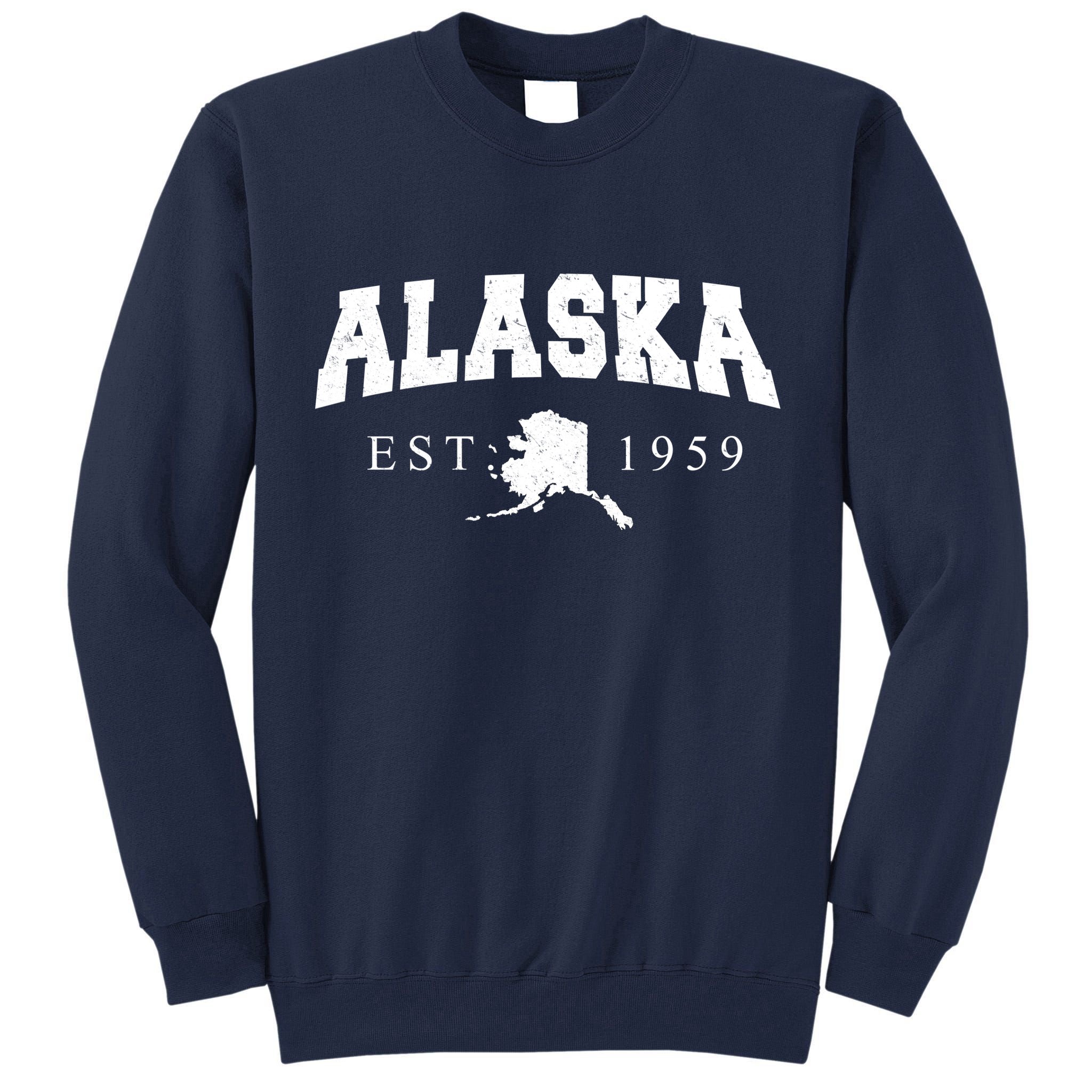 Alaska EST. 1959 Tall Sweatshirt