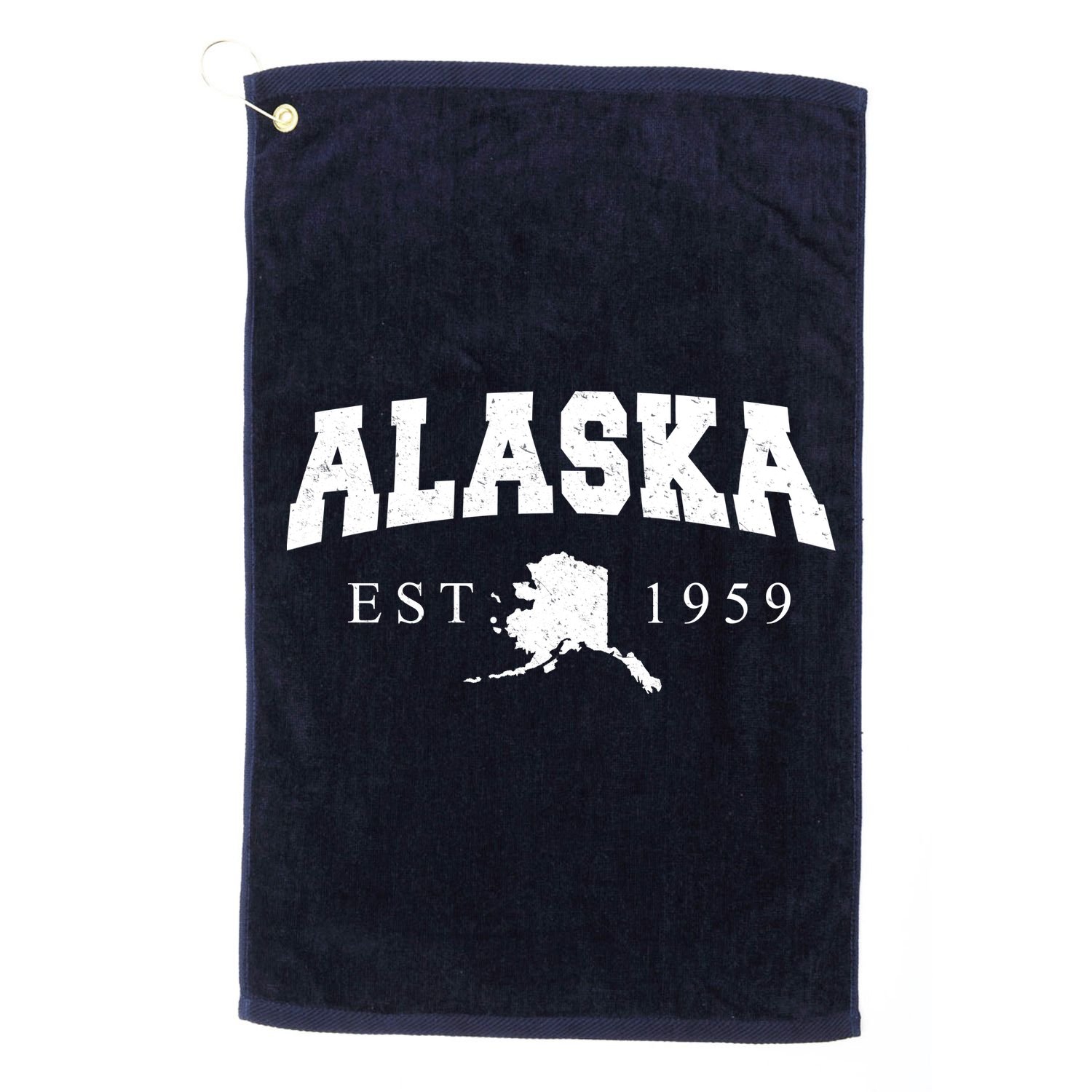 Alaska EST. 1959 Golf Towel