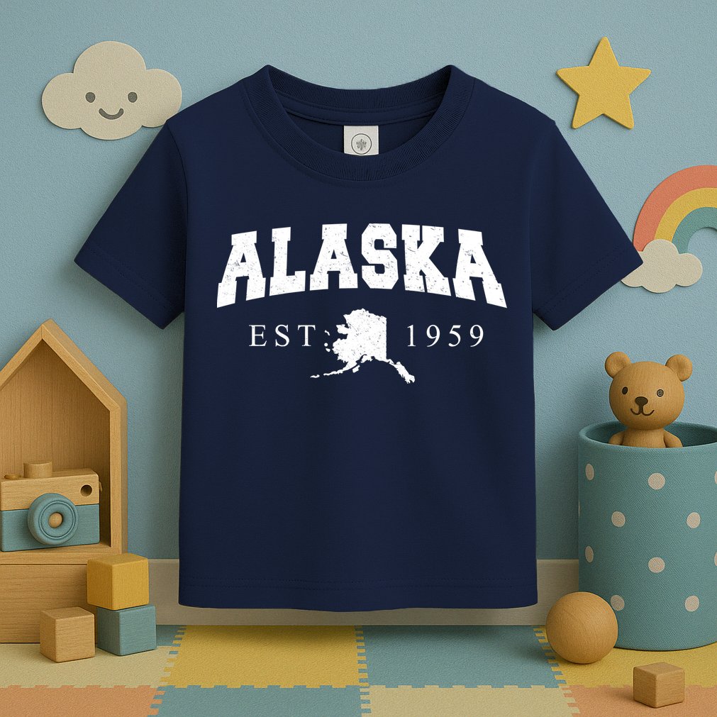 Alaska EST. 1959 Toddler T-Shirt