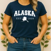 Alaska EST. 1959 Womens T-Shirt