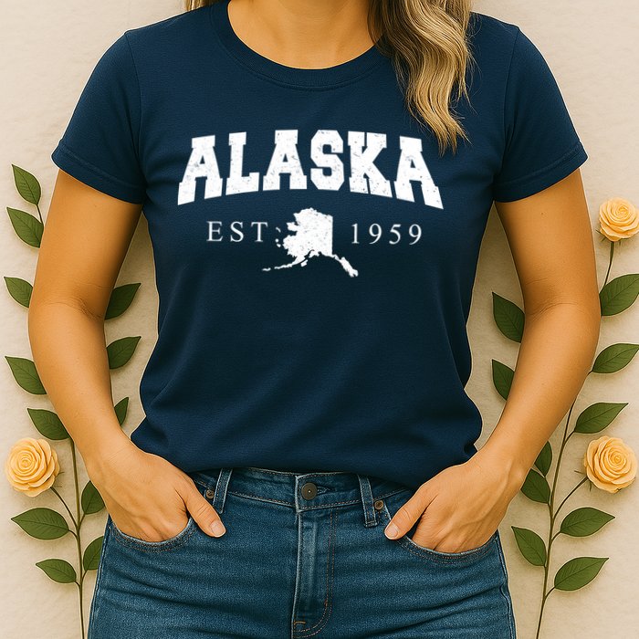 Alaska EST. 1959 Womens T-Shirt