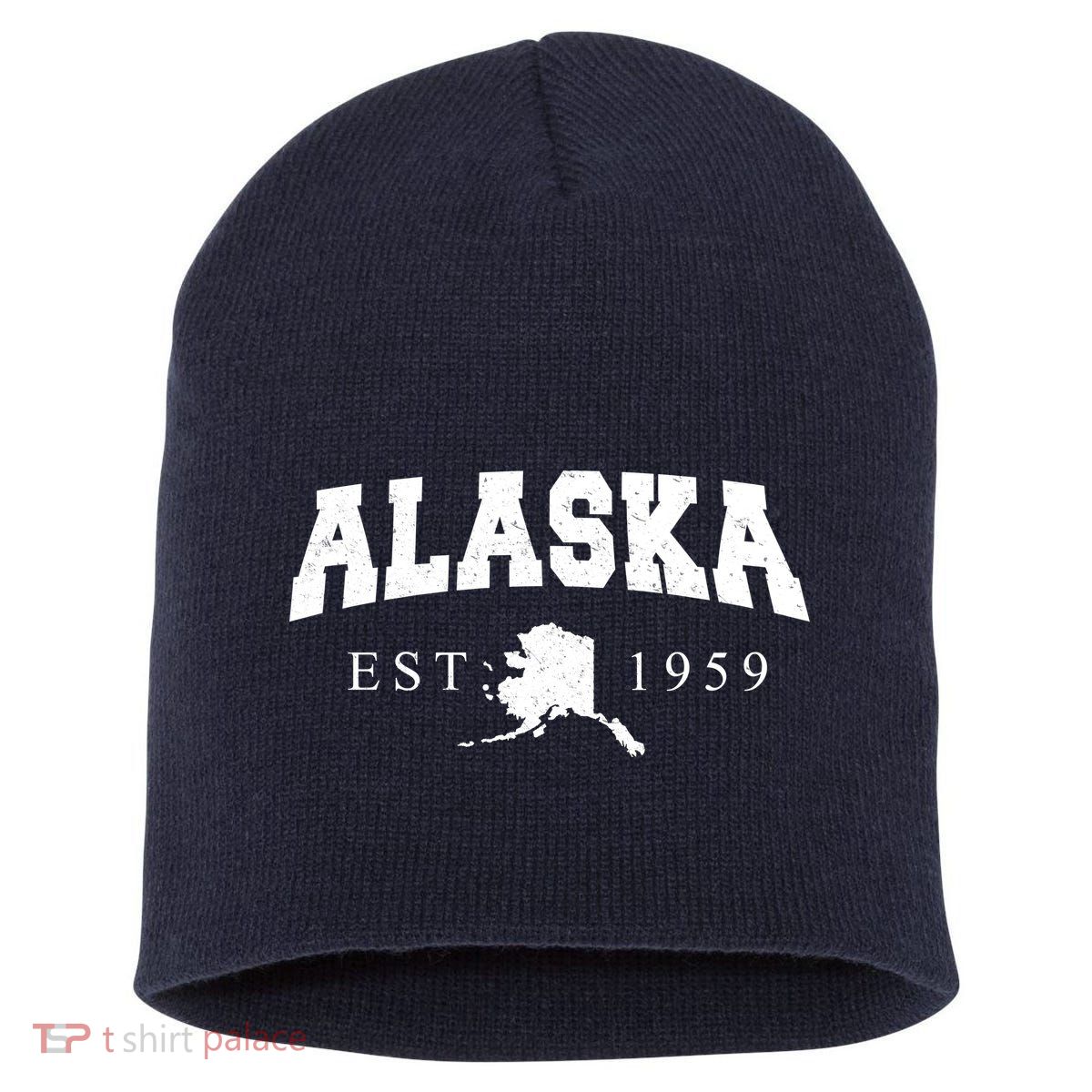 Alaska EST. 1959 Short Acrylic Beanie