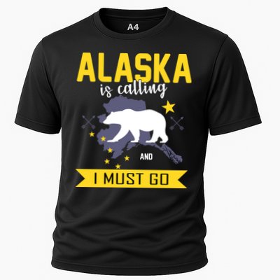 Alaska Is Calling And I Must Go Performance Shirt