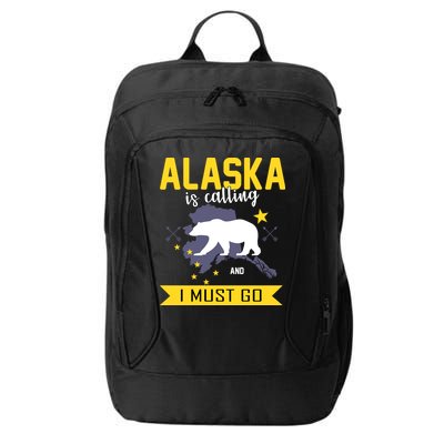 Alaska Is Calling And I Must Go City Backpack