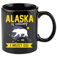 Alaska Is Calling And I Must Go 11oz C Handle Ceramic Mug