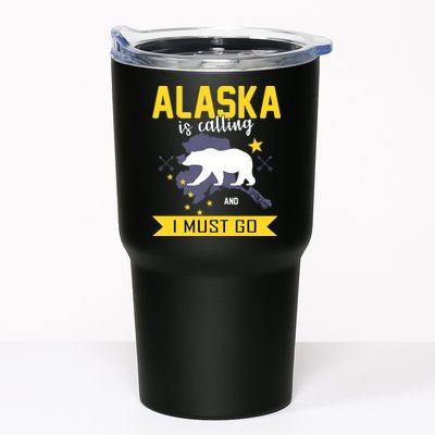 Alaska Is Calling And I Must Go Tumbler