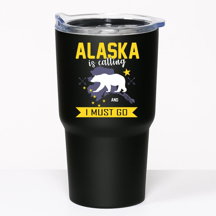 Alaska Is Calling And I Must Go Tumbler