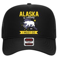 Alaska Is Calling And I Must Go Hat