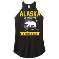 Alaska Is Calling And I Must Go Women’s Perfect Tri Rocker Tank