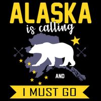 Alaska Is Calling And I Must Go Kids Hoodie