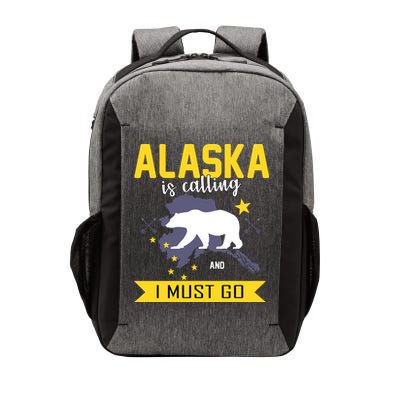 Alaska Is Calling And I Must Go Vector Backpack