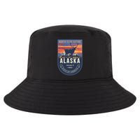 Alaska State Emblem Cool Comfort Performance Bucket Hat