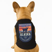 Alaska State Emblem Doggie Tank