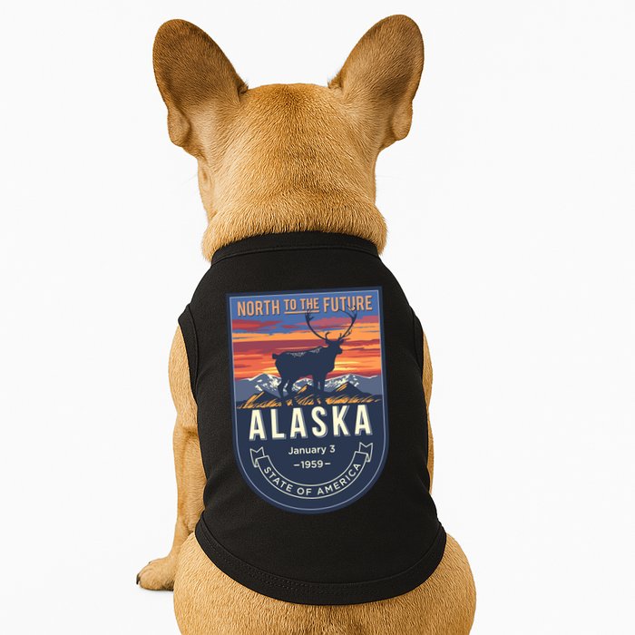 Alaska State Emblem Doggie Tank