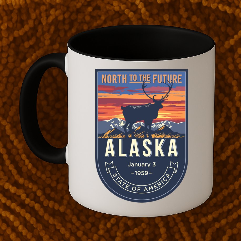 Alaska State Emblem Mug